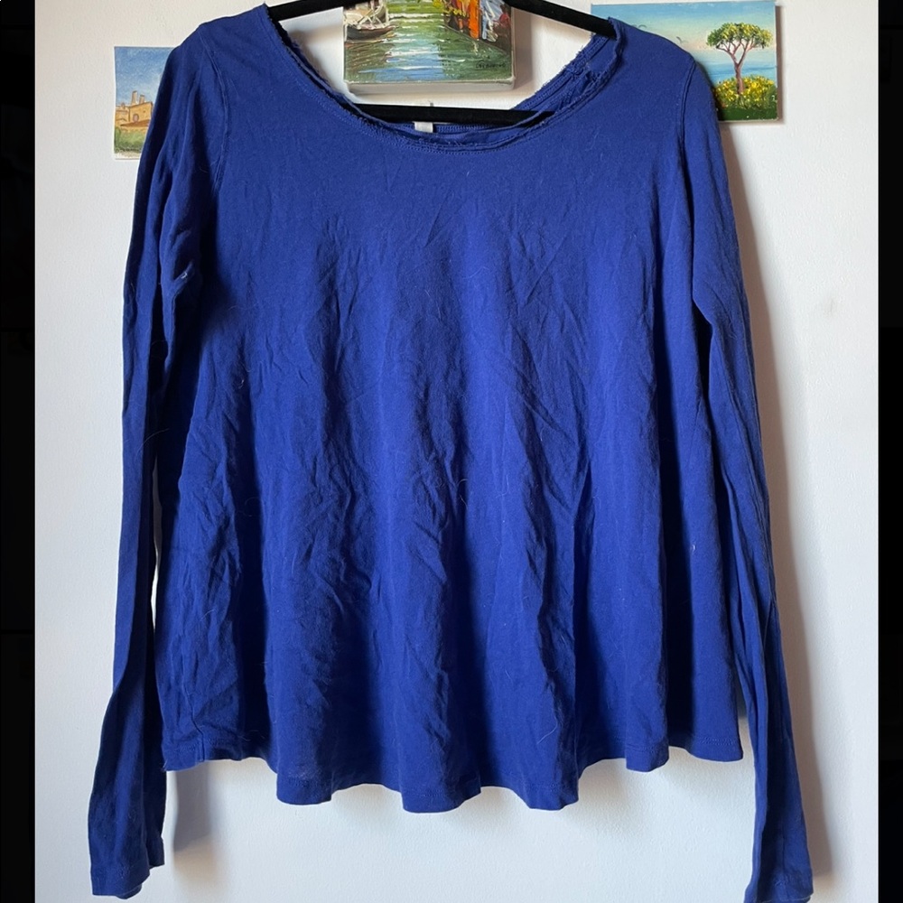 Free People open back shirt